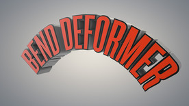 C4D 模型字标横幅