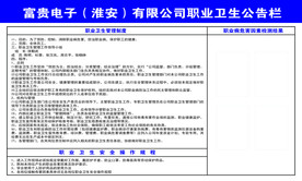 职业卫生公告栏