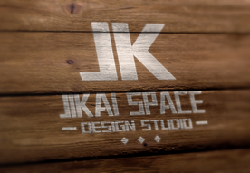 LOGO木纹效果贴图样机