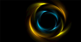 矢量绚丽几何抽象艺术线条