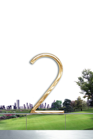 地产高端倒计时园林海报