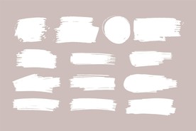 笔刷 展板背景模板