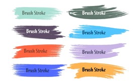 笔刷 展板背景模板