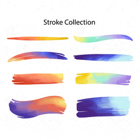 笔刷 展板背景模板