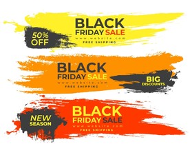 笔刷 展板背景模板