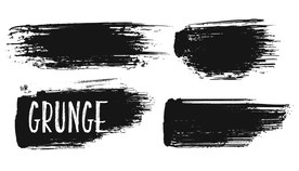 笔刷 展板背景模板