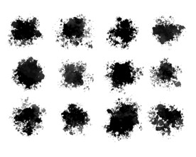 笔刷 展板背景模板