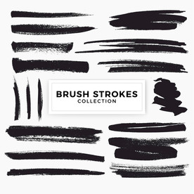 笔刷 展板背景模板