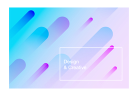 圆角矩形渐变背景