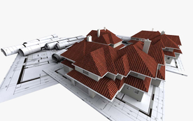 建筑结构图 房屋 别墅 房子