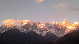 南迦巴瓦峰 西藏风景 山峰
