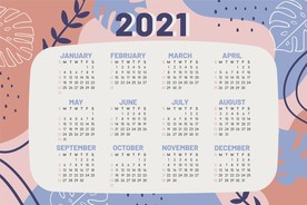 2021日历