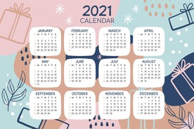 2021日历