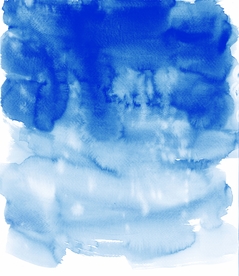 蓝色泼墨