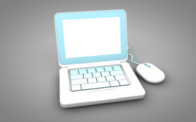 C4D 模型卡通笔记本