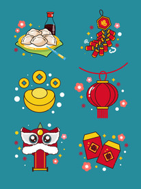 春节元素集合