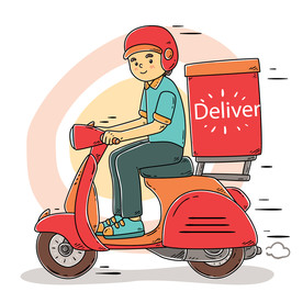 外卖 骑手 送餐 快递员