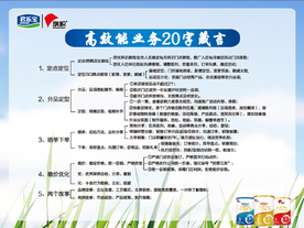 高效20字箴言