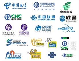 通信标志周边免扣集合