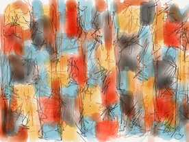 抽象艺术画图片