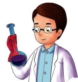 科学家化学实验器材PNG