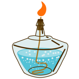 酒精灯化学实验器材PNG