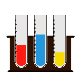 量筒化学实验器材PNG