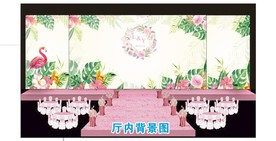 森系婚礼背景