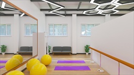 健身房室内效果