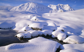 风景雪景
