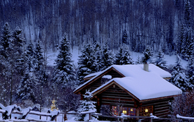 风景 雪景