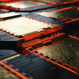 C4D 模型 机械电路板电子