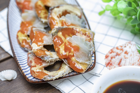 红膏蟹块