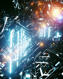 C4D 模型 机械空间炫酷