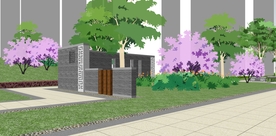 小区景观园林设计效果图