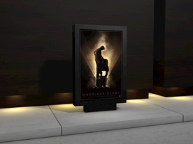 海报单张样机  海报样机设计