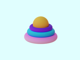 潮流卡通人物 C4D卡通设计