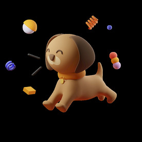 潮流卡通人物 C4D卡通设计