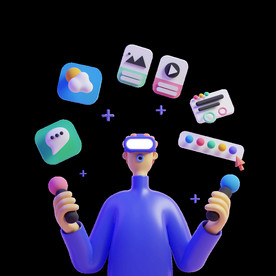 潮流卡通人物 C4D卡通设计