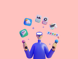 潮流卡通人物 C4D卡通设计