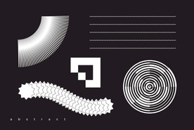 抽象潮流图案  几何背景图案