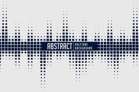 彩色半调 波点背景