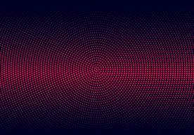 彩色半调 波点背景