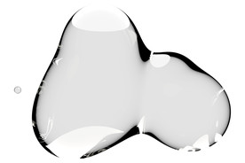 水滴免抠泡泡  透明肥皂泡泡