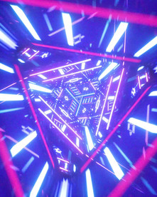 C4D 模型 炫酷迷宫隧道镜子