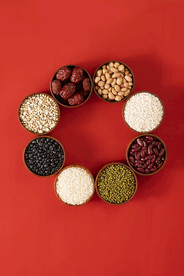 腊八粥腊八食材腊八节背景