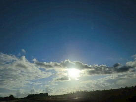 云中的太阳