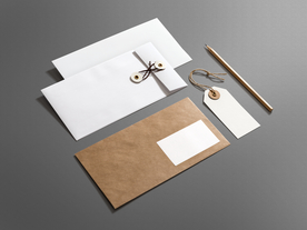 品牌形象样机PSD模板智能贴图