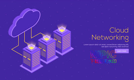 高科技图标办公智能手机文件云