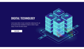 云主机存储图形设备背景图人物